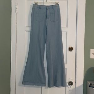 Flying tomato flare stretch jeans